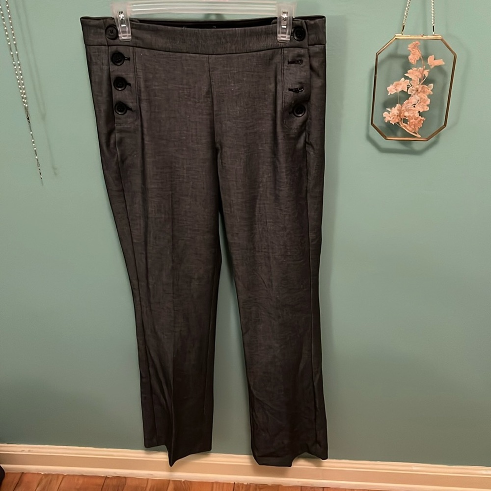 Express columnist bootcut gray dress pants, 8P